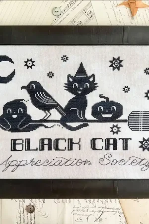 Black Cat Appreciation Society by Luminous Fiber Arts Special Offer