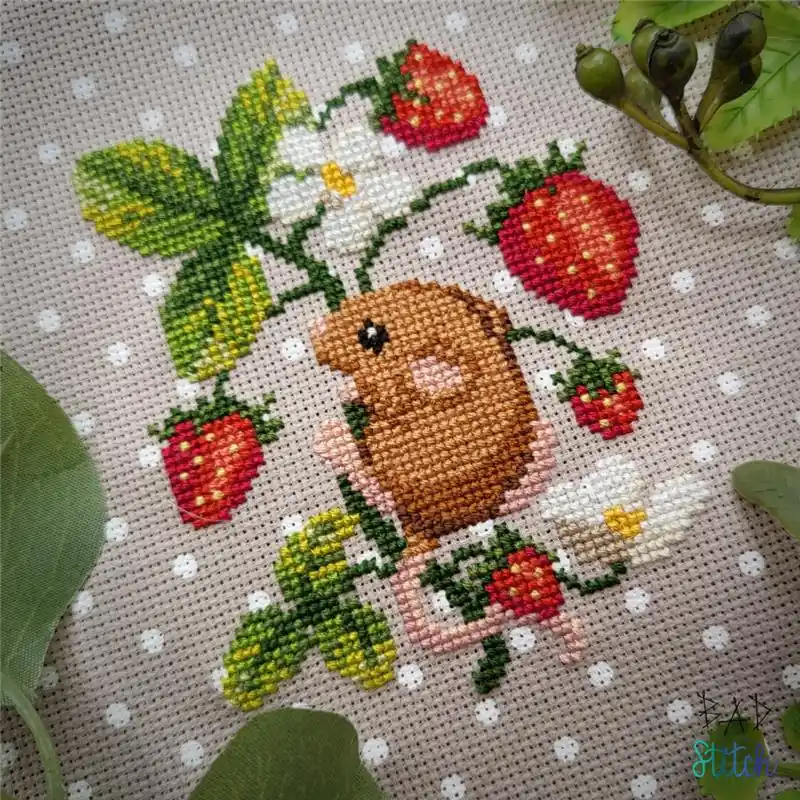 Strawberry Season by BAD Stitch Holiday Sale