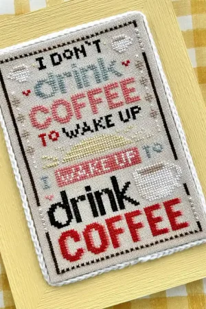 Authentic To Drink Coffee by Sweet Wing Studio