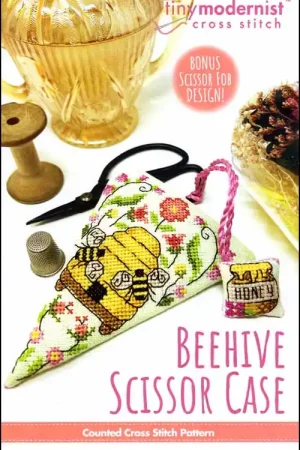 Beehive Scissor Case by Tiny Modernist Handmade