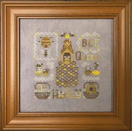 Queen Bee by Stitchy Princess Fast Shipping