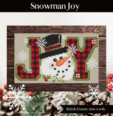 Save Now Snowman Joy by Shannon Christine