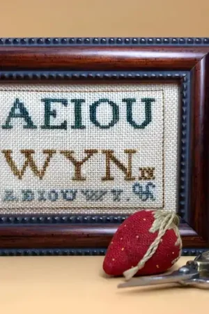 Money Back Guarantee Little Vowels Kit by My Sister's Samplers