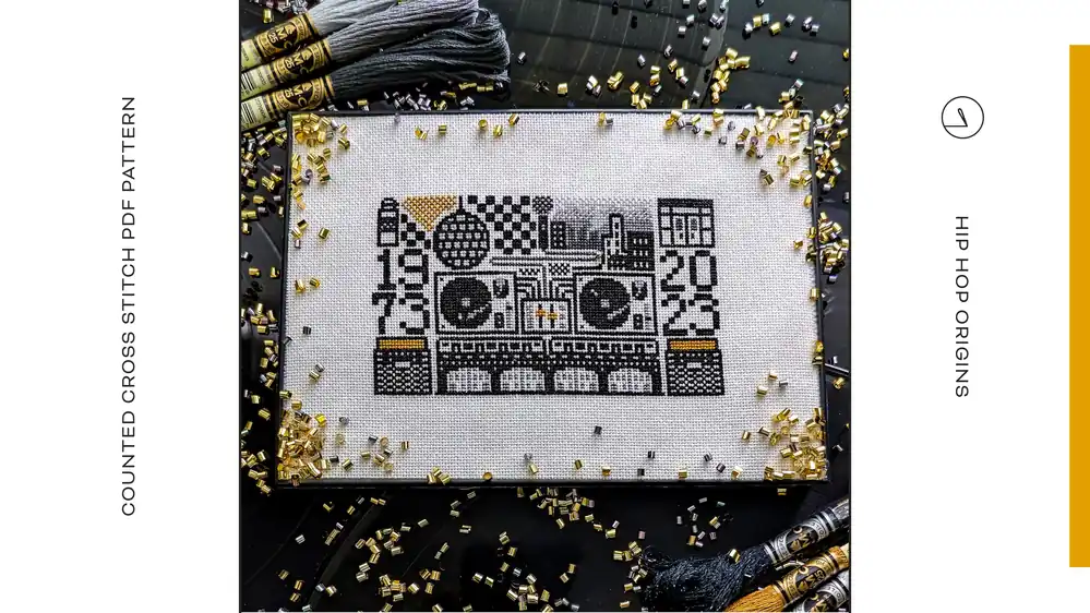 Hip Hop Origins by Shaded Stitchery Crafted