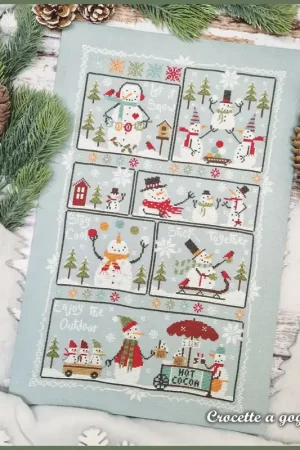 Snowman's Life by Crocette a gogo Bargain