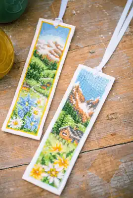 Time-Limited Alpine Meadow - Bookmark set of 2