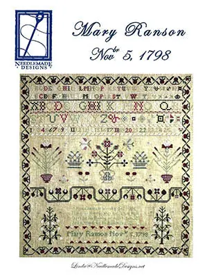 Mary Ranson Nov 5, 1798 by Needlemade Designs Authentic