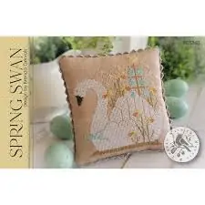 Spring Swan by With Thy Needle & Thread Worldwide Shipping