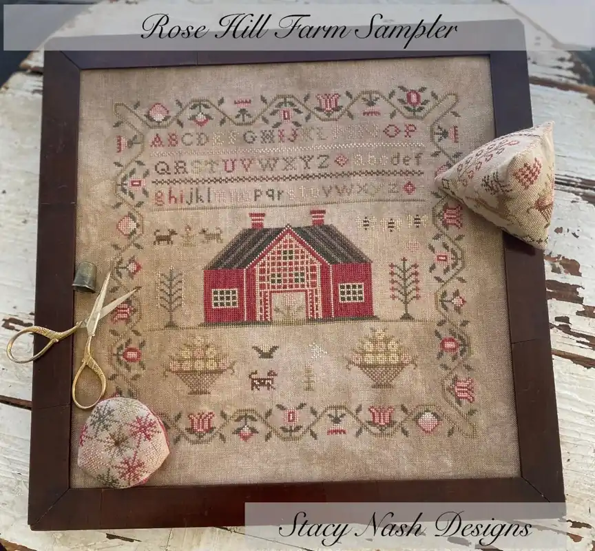 Rose Hill Farm Sampler by Stacy Nash Designs Wholesale