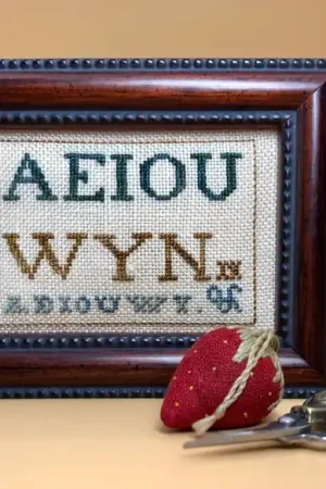 Little Vowels by My Sister's Samplers Market Exclusive Price Cut