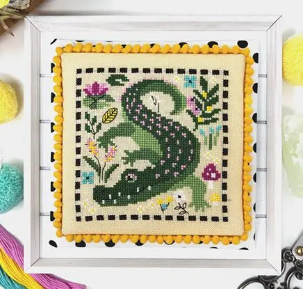 Special Discount Cute Crocodile by Tiny Modernist