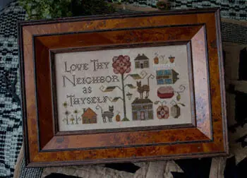 Love Thy Neighbor by Plum Street Samplers Buy Direct