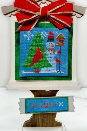 Feathered Friends December by Sister Lou Stitches Must Have