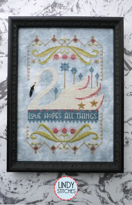 Love Hopes All Things by Lindy Stitches Original