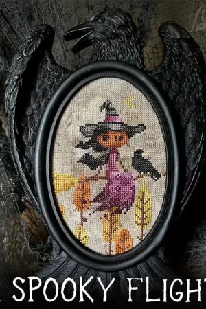 Authentic A Spooky Flight by Autumn Lane Stitchery