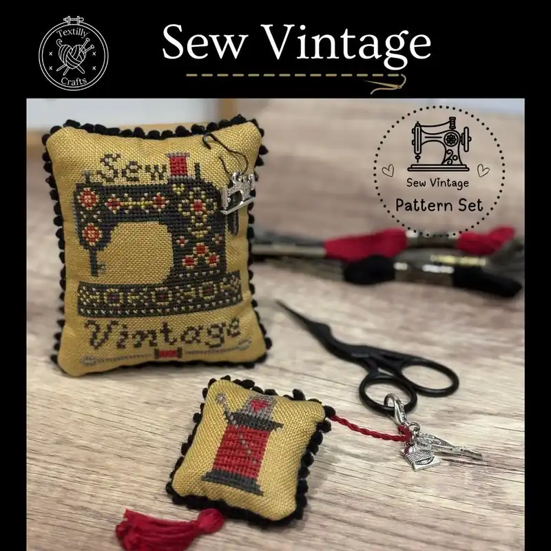 Sew Vintage Pattern Set by Textilly Crafts Mega Sale