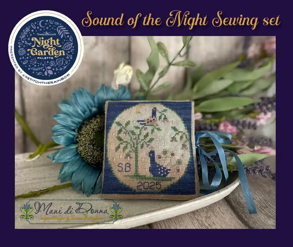 Seasonal Sale Sound of the Night sewing set by Mani Di Donna