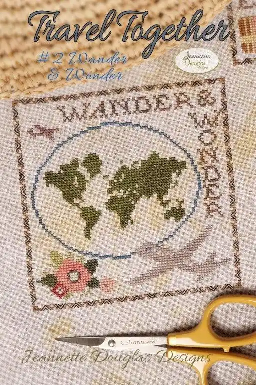 Travel Together #2 Wander & Wonder by Jeannette Douglas Designs Direct From Manufacturer
