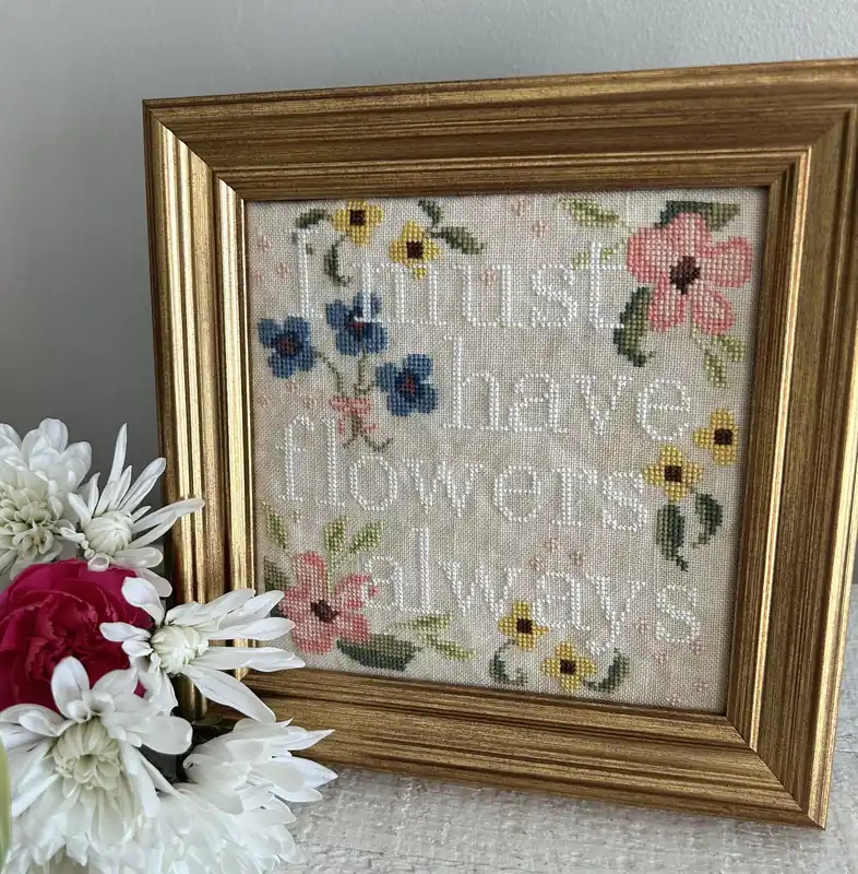 Flowers Always by Emily Call Stitching Reduced Price