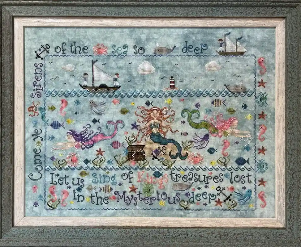 Sirens of the Sea by Praiseworthy Stitches One Day Deal