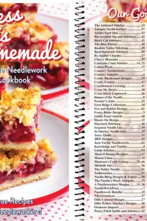 2025 Nashville Needlework Happiness is Homemade Cookbook Flash Sale