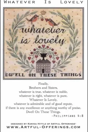 Whatever Is Lovely by Artful Offerings Exclusive