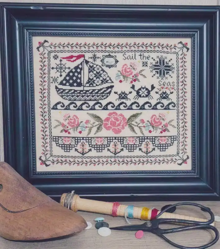 Quaint Quakers #2 Summer by Quaint Rose Needlearts New Release