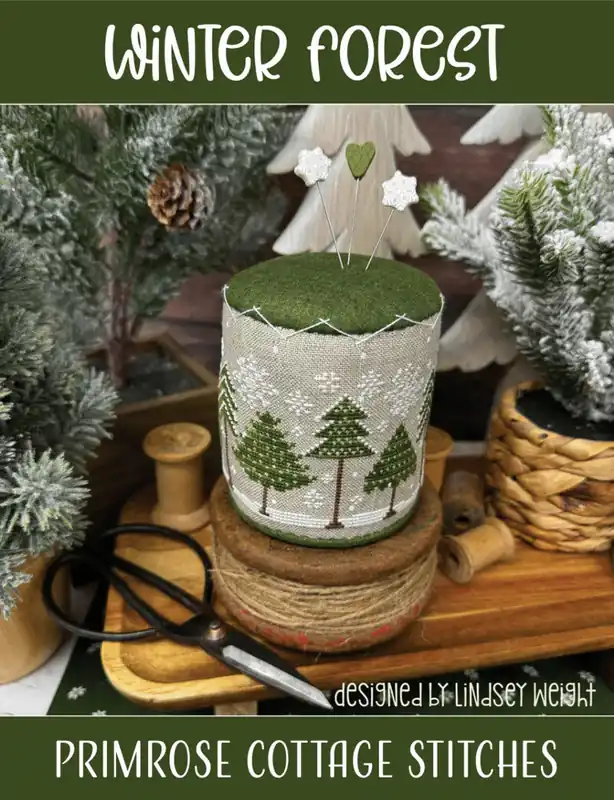 Next Day Delivery Winter Forest by Primrose Cottage Stitches