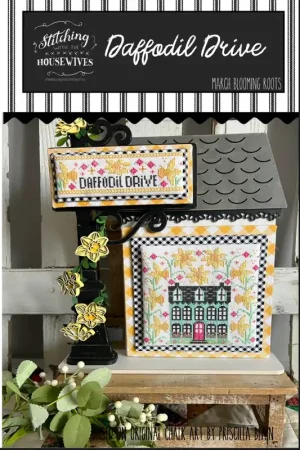 Next Day Delivery Daffodil Drive by Stitching with the Housewives
