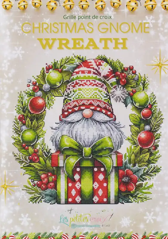 Exclusive Offer Christmas Gnome Wreath by Les petites croix