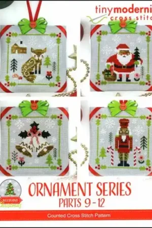 Professional Grade Ornament Series Woodland Christmas Parts 9-12 by Tiny Modernist