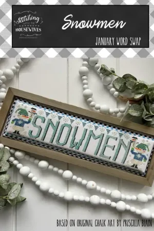 Affordable Snowmen by Stitching with the Housewives