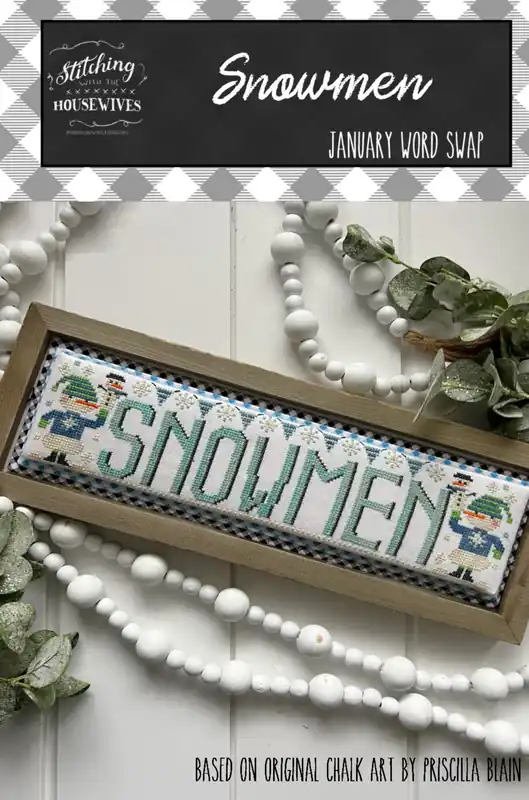 Affordable Snowmen by Stitching with the Housewives