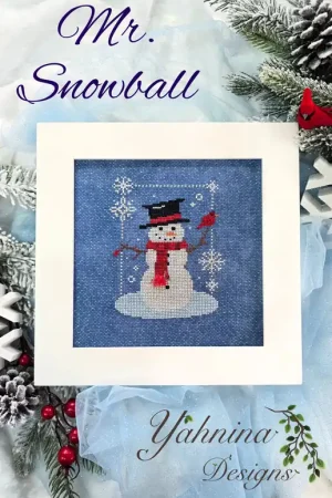 Mr. Snowball by Yahnina Designs Place Order