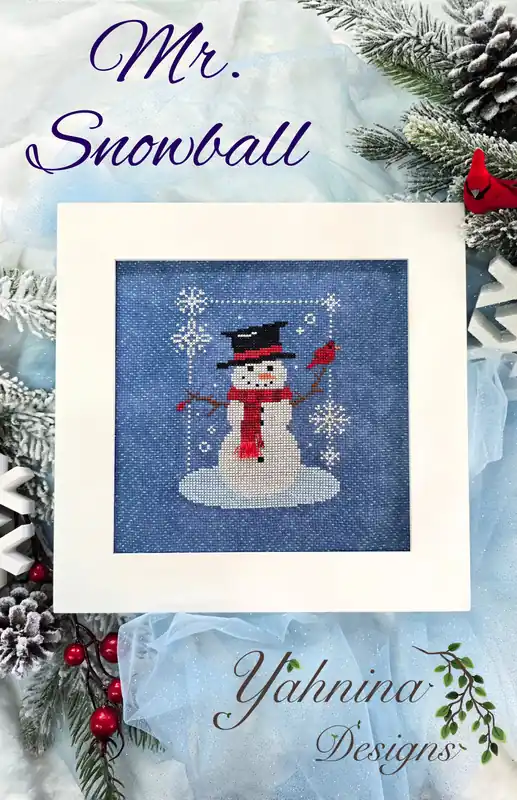 Mr. Snowball by Yahnina Designs Place Order