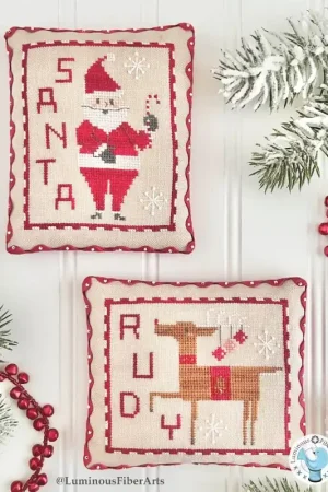 Original Delivering Holiday Cheer by Luminous Fiber Arts