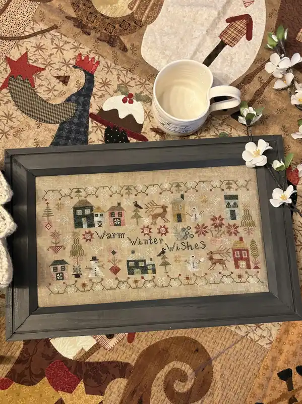 Exclusive Warm Winter Wishes by Pansy Patch Quilts and Stitchery