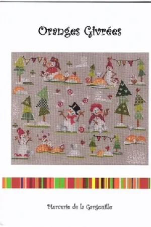 Oranges Givrees by Mercerie de la Gargouille Crafted