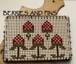 Berries and Pins by The Purple Thread Free Delivery