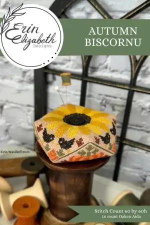 Autumn Biscornu by Erin Elizabeth Designs Buy Today