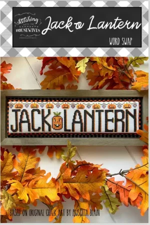 Hassle-Free Returns Jack O Lantern by Stitching with the Housewives