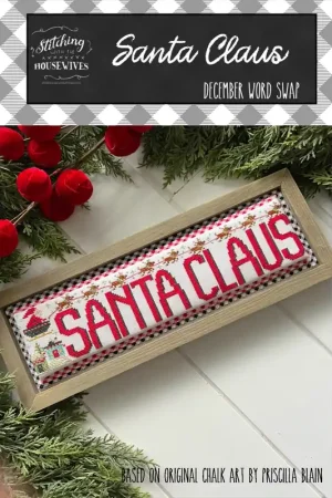 Buy Today Santa Claus by Stitching with the Housewives