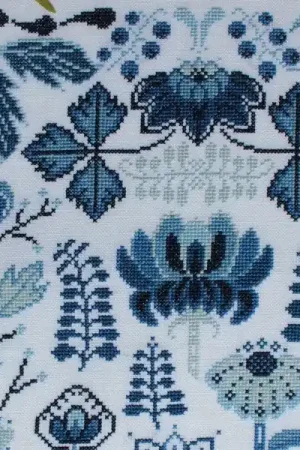 Delft Blooms by Sprouting Lupine Worldwide Shipping