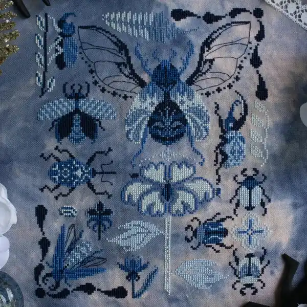 No Minimum Order Delft Beetles by Sprouting Lupine