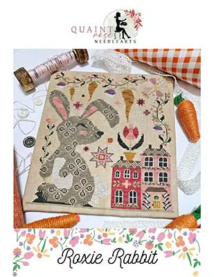Roxie Rabbit by Quaint Rose Needlearts Price Cut