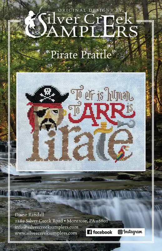 Free Returns Pirate Prattle by Silver Creek Samplers