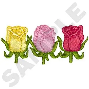 Authentic Rose Border Embroidery Design