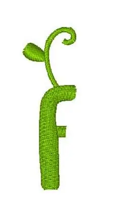 Sprout f Embroidery Design Direct From Factory