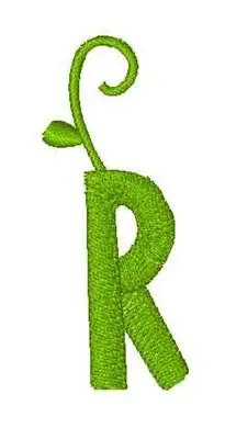 Next Day Delivery Sprout R Embroidery Design