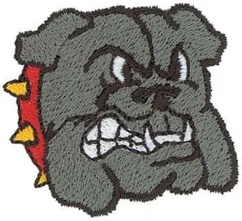 Bulldog Head Embroidery Design Don’t Miss Out